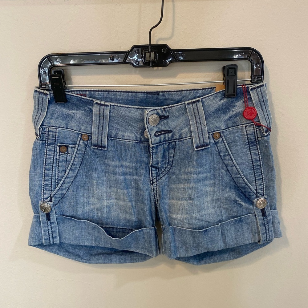 True Religion denim shorts